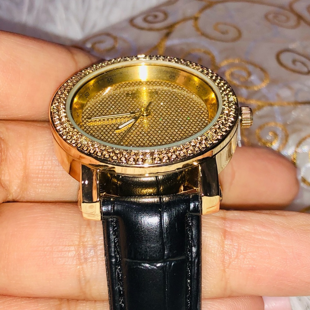 Real diamond watch for women NOT CZ not moissanite best off for Mother’s Day HOT - Picture 11 of 11